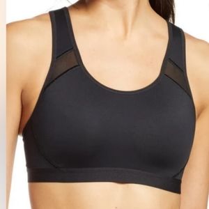 Spanx, Medium Impact Sports Bra, 50181R, Black, Size S